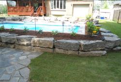 Inspiration Gallery - Pool Retaining Wall - Image: 193