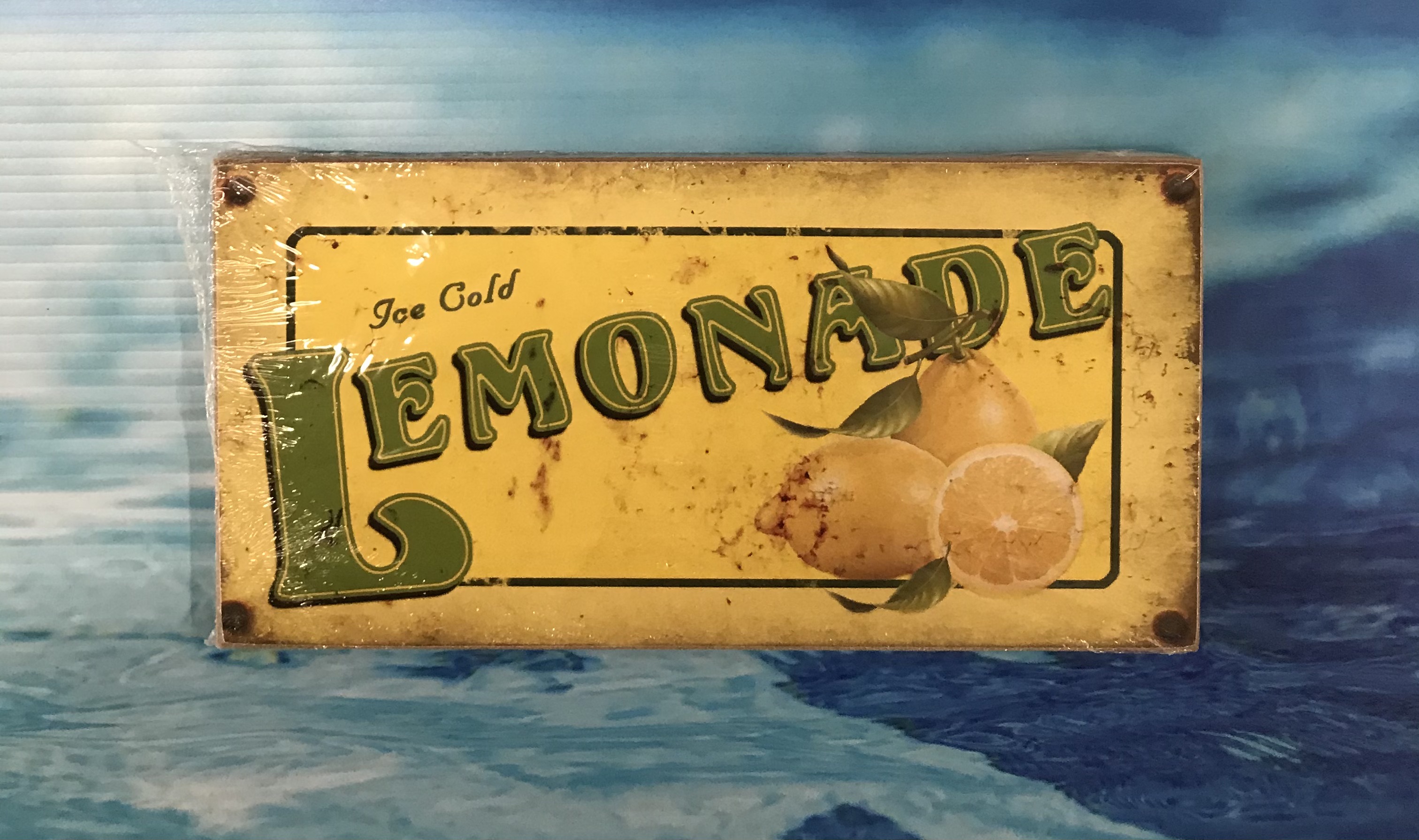 LEMONADE VINTAGE WOODEN SIGN