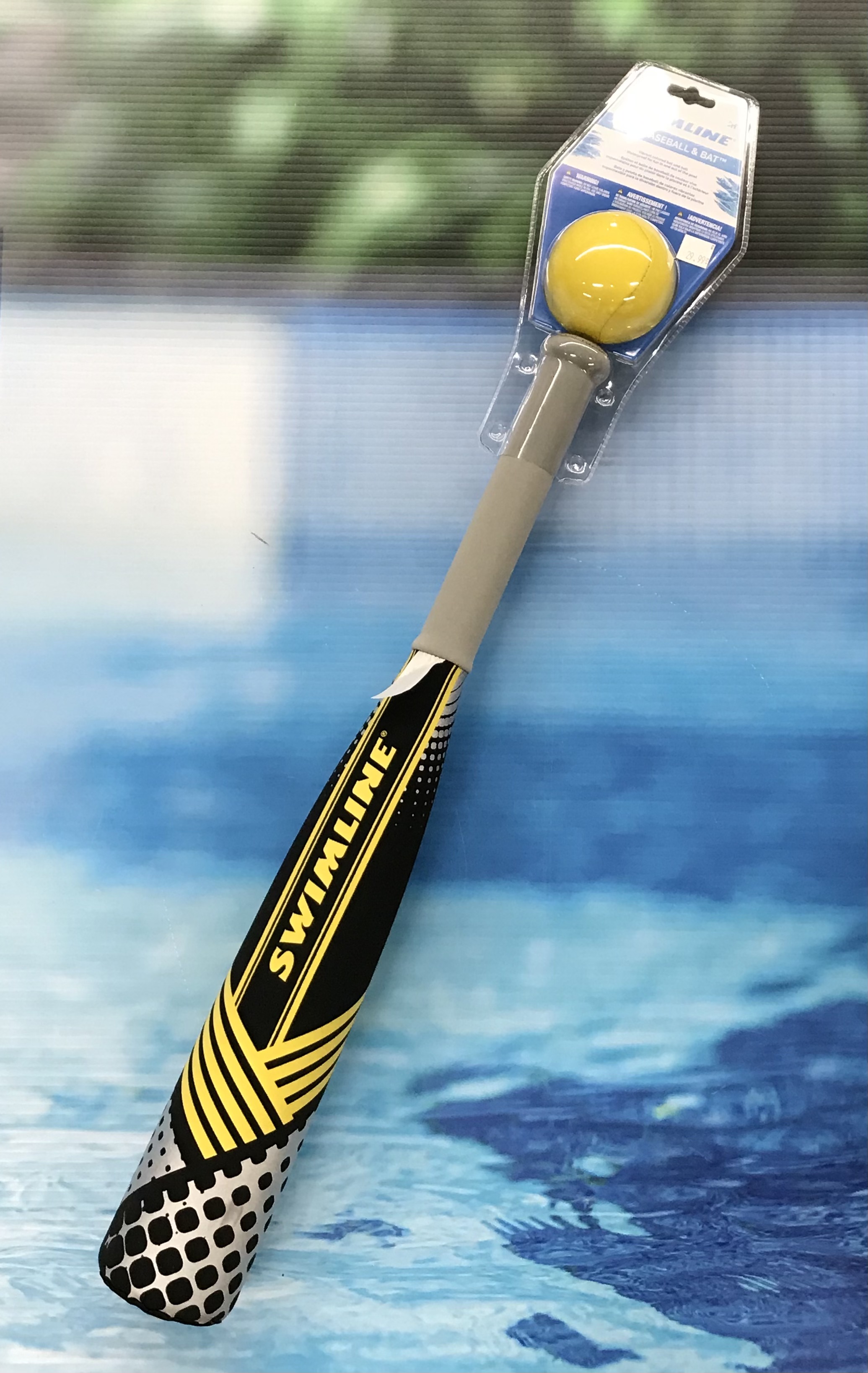 POOL BASEBALL AND BAT SET