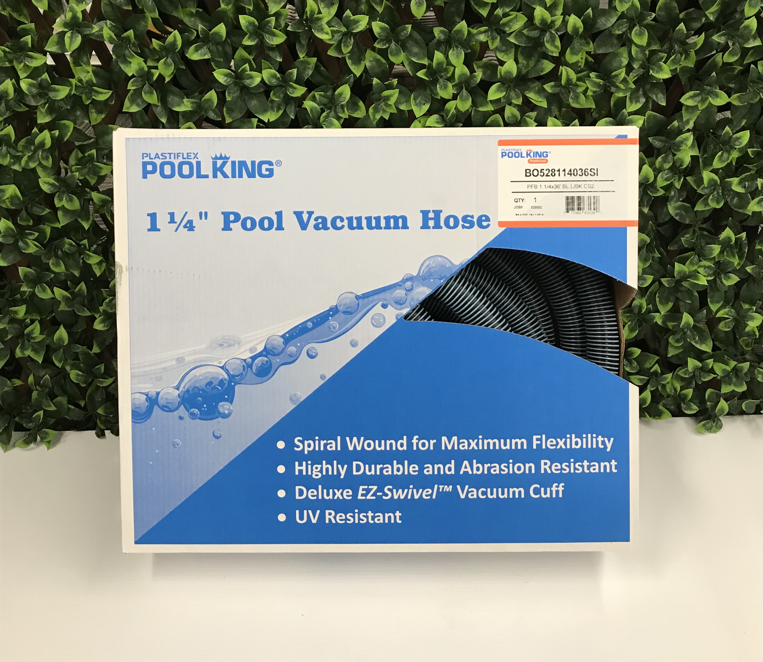 11/4 X 21FT VACUUM HOSE