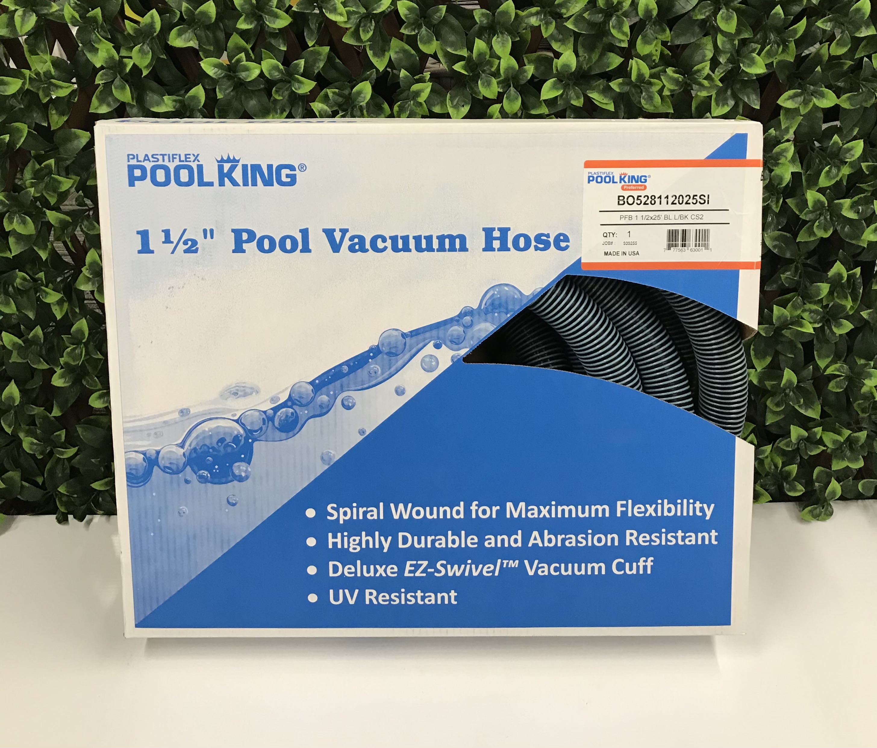 11/2 X 40FT VACUUM HOSE